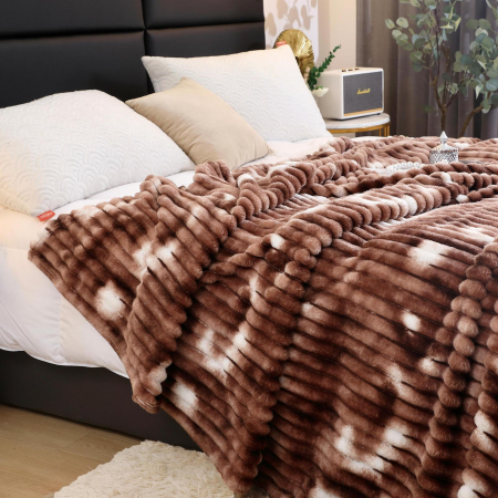 Paturi Cocolino - Patura Cocolino 200x230cm - Maro Multicolor