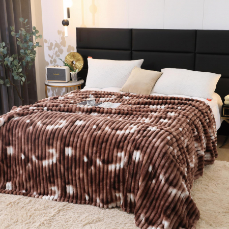 Patura Cocolino 200x230cm - Maro Multicolor [3]