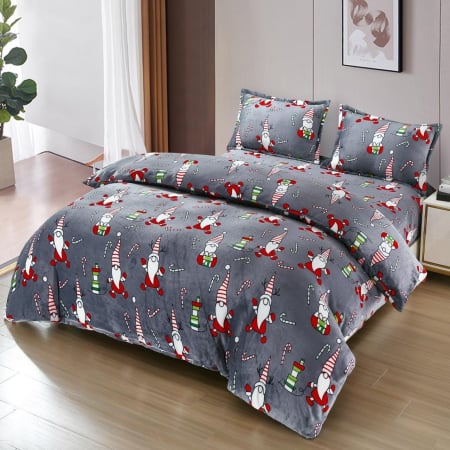 Lenjerie Cocolino 4 Piese Cu Elastic - Christmas Collection