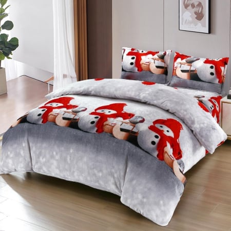 Lenjerie Cocolino 4 Piese Cu Elastic - Christmas Collection