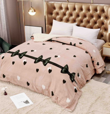 PATURI - Pătură Cocolino cu Blăniță Pufoasă – 200×230 cm - LPDB4