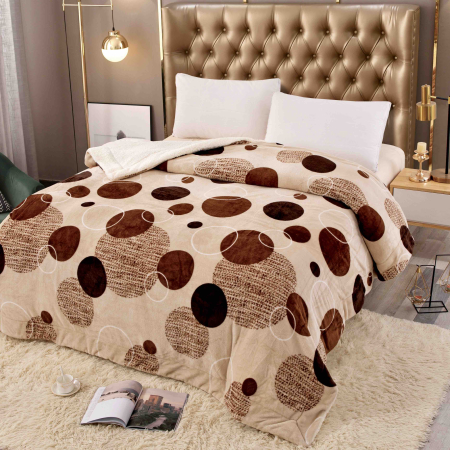 PATURI - Pătură Cocolino cu Blăniță Pufoasă – 200×230 cm - LPDB9