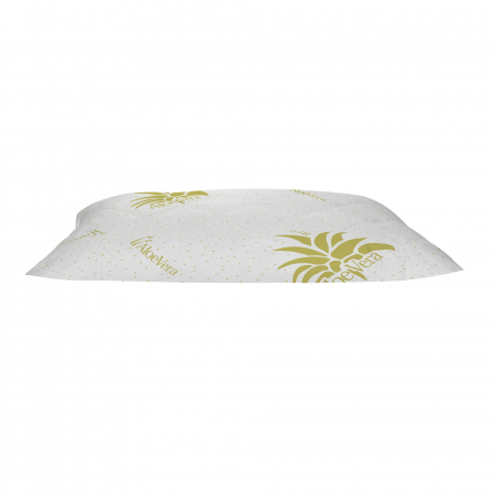 Set 2 Perne, 50x70cm, Aloe Vera, Microfibra, Alb [3]