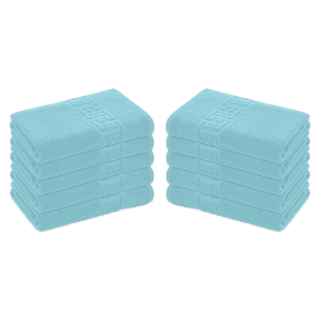 Set 10 Prosoape Baie, Bumbac 100%, 70x130cm, 500g/m², Greek