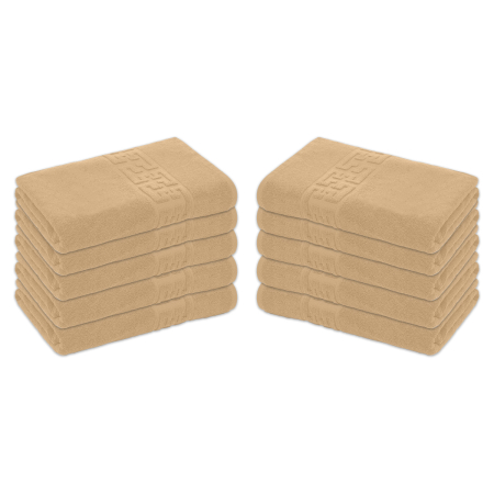 Set 10 Prosoape Baie, Bumbac 100%, 50x90cm, 500g/m², Greek