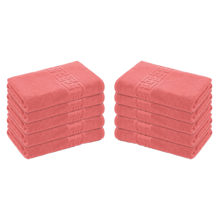 Set 10 Prosoape Baie, Bumbac 100%, 70x130cm, 500g/m², Greek