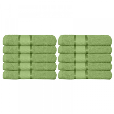 Set 10 Prosoape Premium 100% Bumbac – 50×90 cm, 400g, Absorbție Superioară