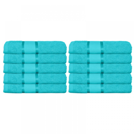 Set 10 Prosoape Premium 100% Bumbac – 50×90 cm, 400g, Absorbție Superioară