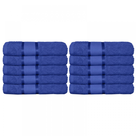 Set 10 Prosoape Premium 100% Bumbac – 50×90 cm, 400g, Absorbție Superioară