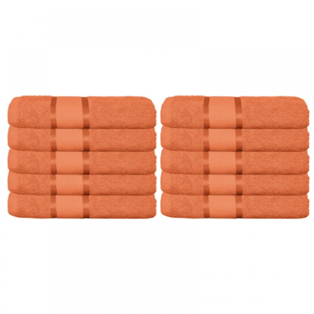 Set 10 Prosoape Premium 100% Bumbac – 50×90 cm, 400g, Absorbție Superioară