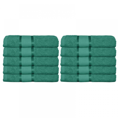 Set 10 Prosoape Premium 100% Bumbac – 50×90 cm, 400g, Absorbție Superioară