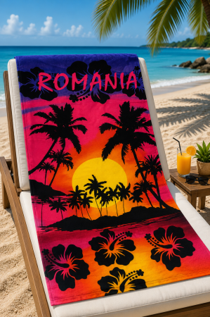 Prosop Plajă România – Diverse Modele – 100x180 cm / 70x150 cm