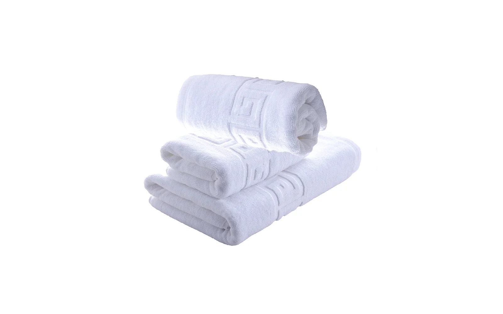 Prosoape Hoteliere Bumbac 100% - Set 3 Prosoape Hotel, Bumbac 100%, 80x160 - Alb