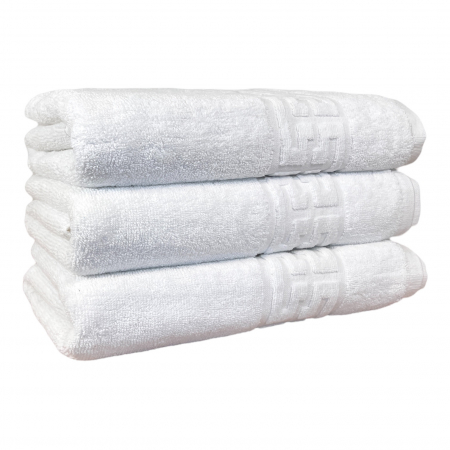 PROSOAPE BUMBAC 100% - Set 3 Prosoape Baie, Bumbac 100%, Alb