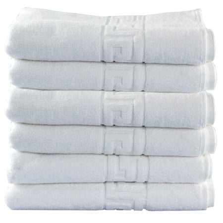 Set 12 Prosoape Hotel, Bumbac 100%, 70x140 - Alb [3]