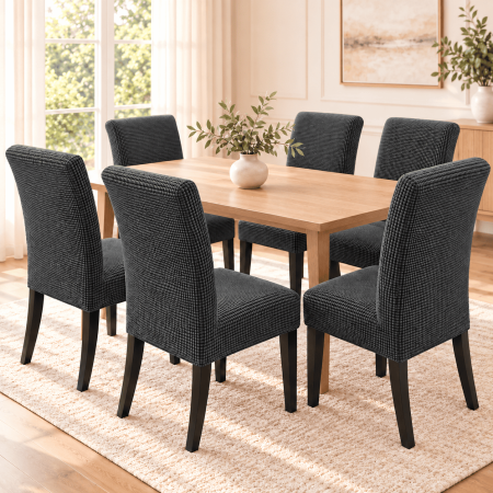 HUSE SCAUNE - Set 6 Huse de Scaun Universale Superelastice