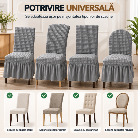 Set 6 Huse Universale pentru Scaune cu Volănaș [1]