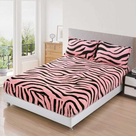 Set husă de pat cu elastic Cocolino + 2 fețe de pernă