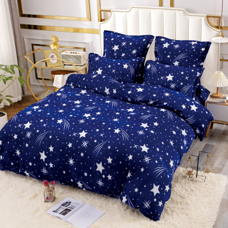 Lenjerii Cocolino - Set Lenjerie De Pat Cocolino 6 Piese Pat 2 Persoane - Galaxy