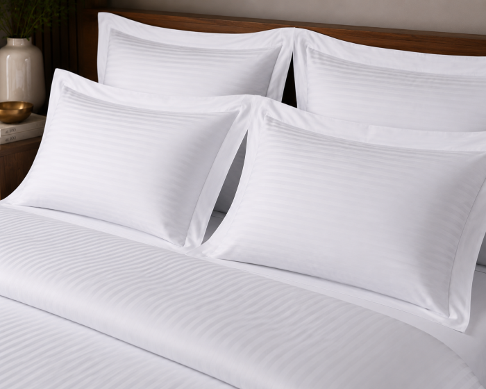 Fete perna damasc satinat pentru hotel [2]