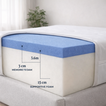 Saltele de pat cu spuma memory [3]