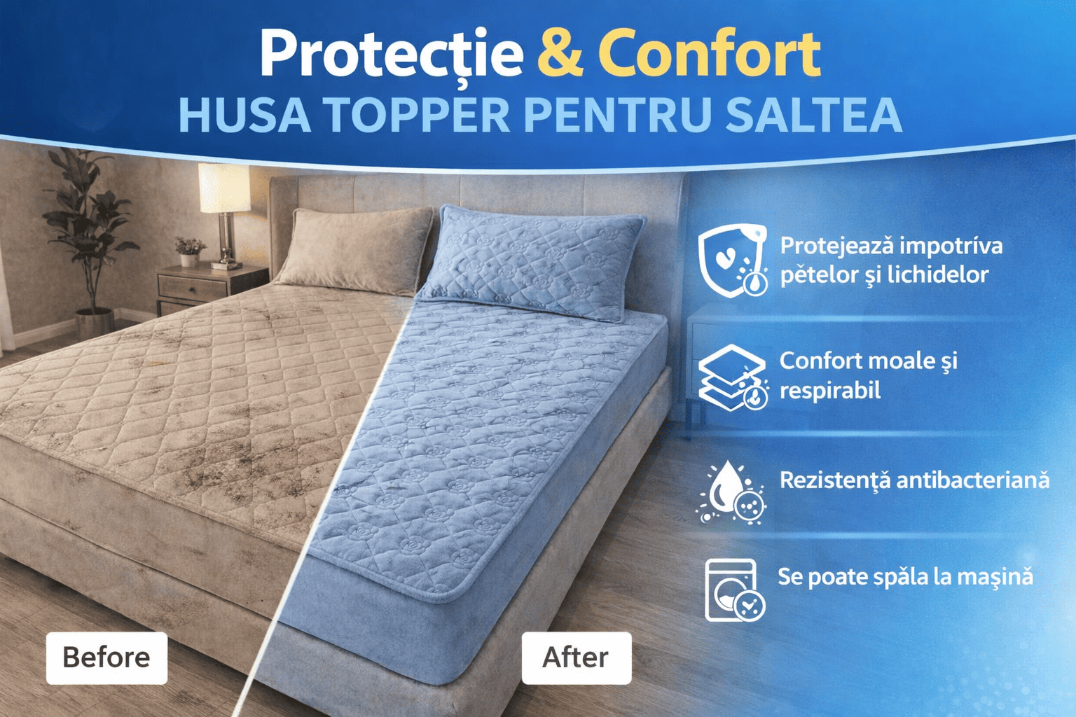 HUSE TOPPER