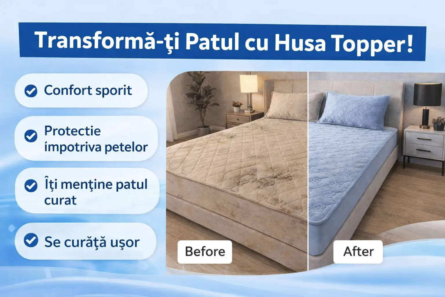 HUSE TOPPER