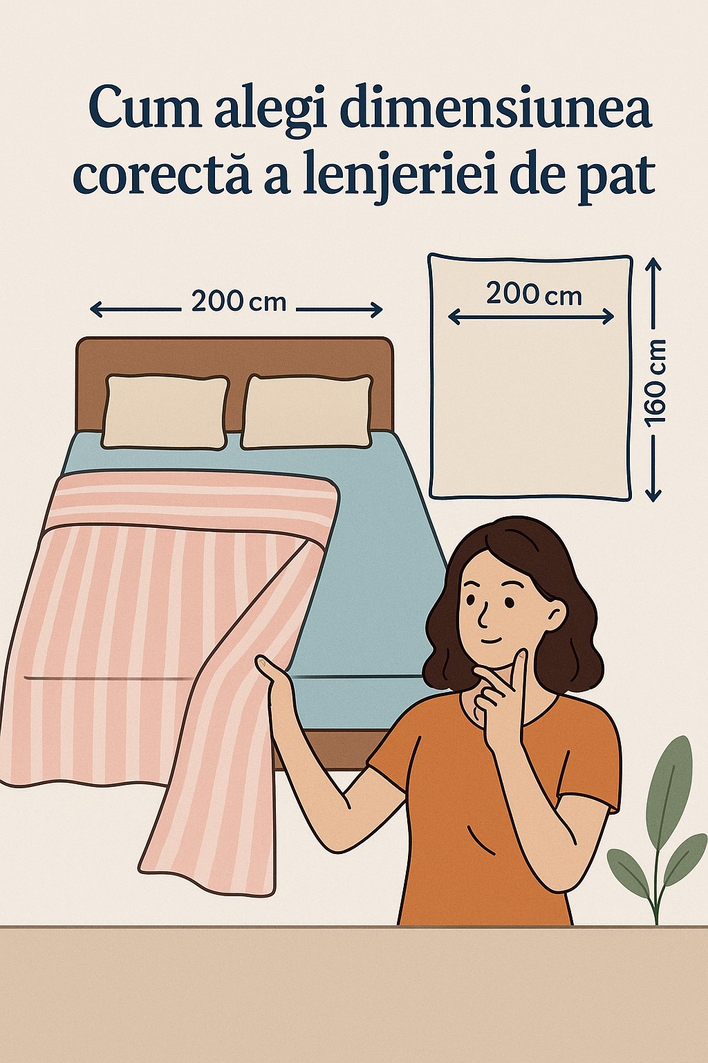 Ghid Complet: Cum Alegi Dimensiunea Corectă a Lenjeriei de Pat?