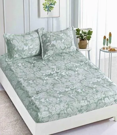 Husa de pat Cocolino cu elastic+ 2 fete de perna-HJC101 [1]