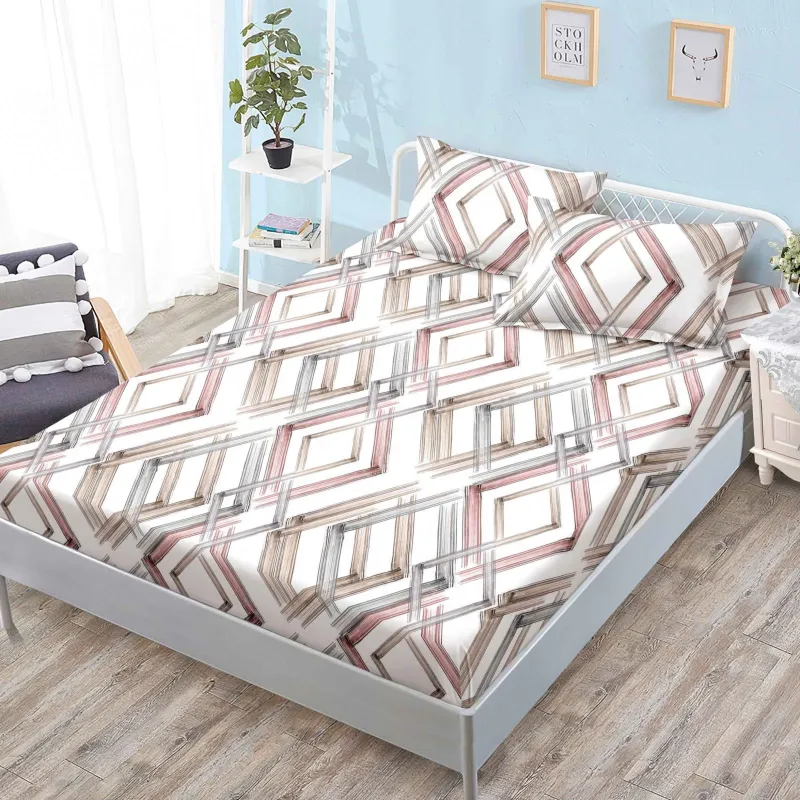 Husa de pat din Finet cu Elastic 160x200 cm-W68 [1]