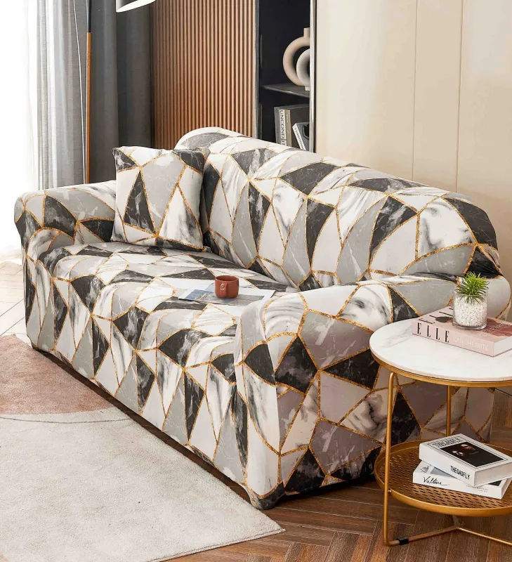 Husa Elastica pentru Canapea 3 Locuri cu brate-L21 [1]