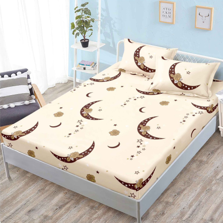 LICHIDARE STOC - Husa de pat din Finet cu Elastic 160x200 cm-W22