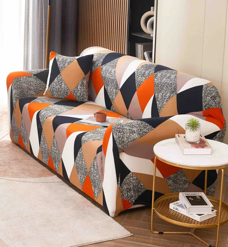 HUSE SCAUNE & CANAPELE - Husa Elastica pentru Canapea 2 Locuri cu brate-M17
