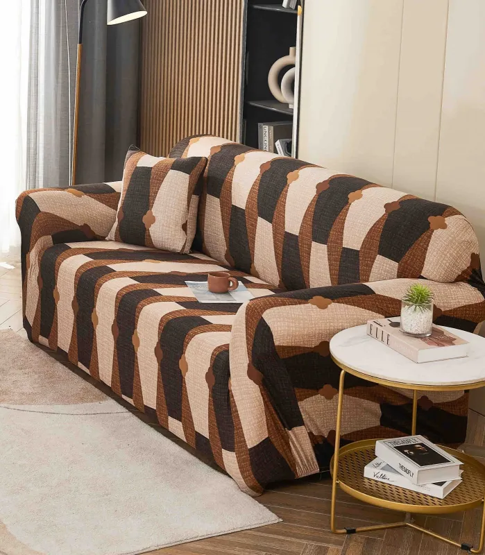 HUSE SCAUNE & CANAPELE - Husa Elastica pentru Canapea 2 Locuri cu brate-M22