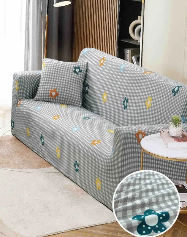 HUSE SCAUNE & CANAPELE - Husa Elastica pentru Canapea 3 Locuri cu brate-L28