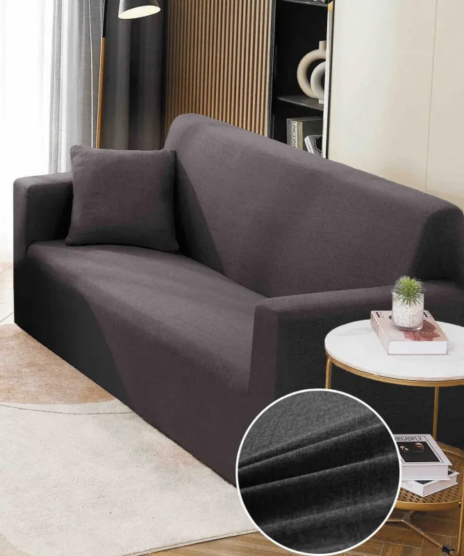 Husa Elastica pentru Canapea 3 Locuri cu brate-L33 [0]