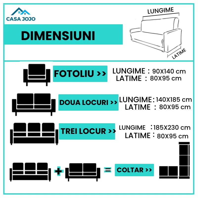Husa Elastica pentru Fotoliu cu brate,Maro/Bej forme geometrice-S40 [1]