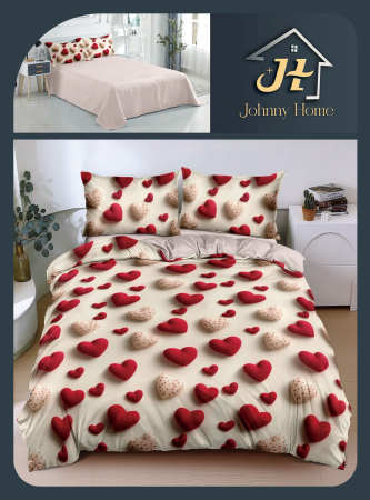 Lenjerii Bumbac Satinat - Lenjerie de pat 4 piese,bumbac satinat,cu Delfini-BS696 - Copie