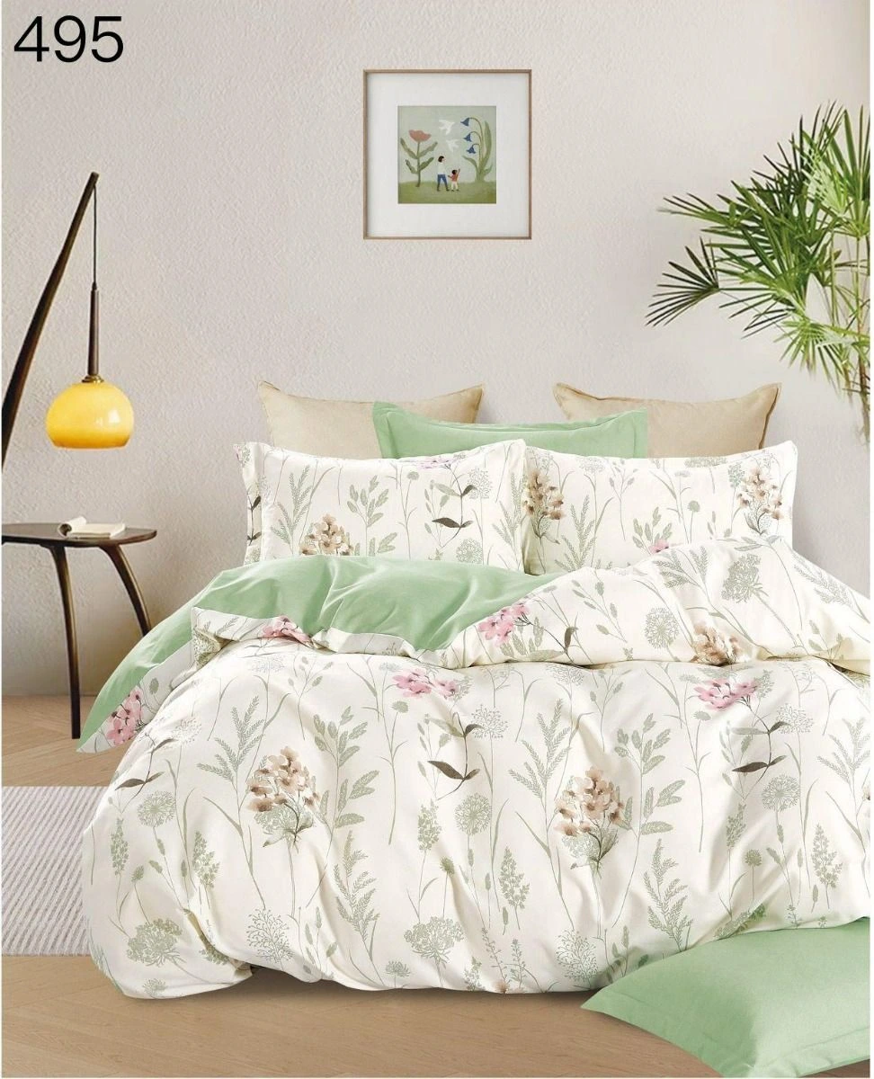 OFERTA  LENJERII - Lenjerie de pat Finet 6 piese,Pat dublu-GR495
