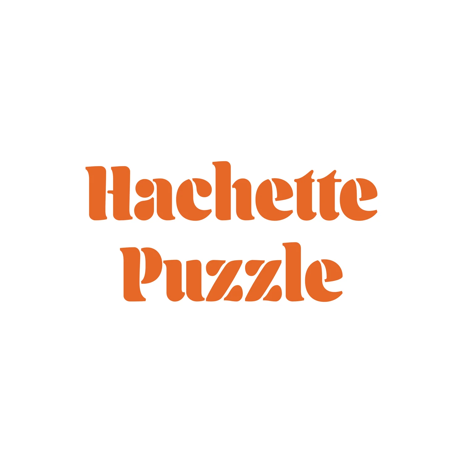 Hachette Puzzles