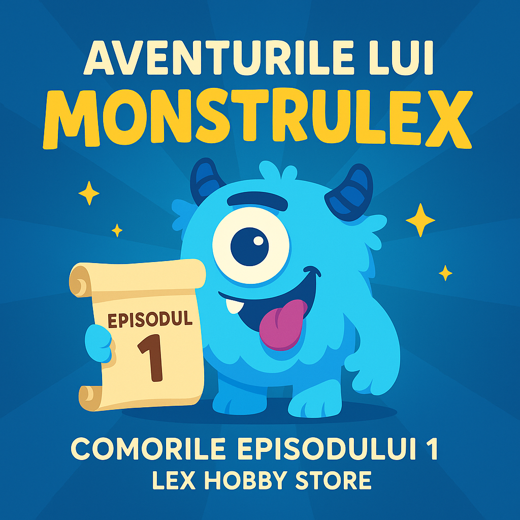 🐲 Aventurile lui MonstruLex – Comorile episodului 1