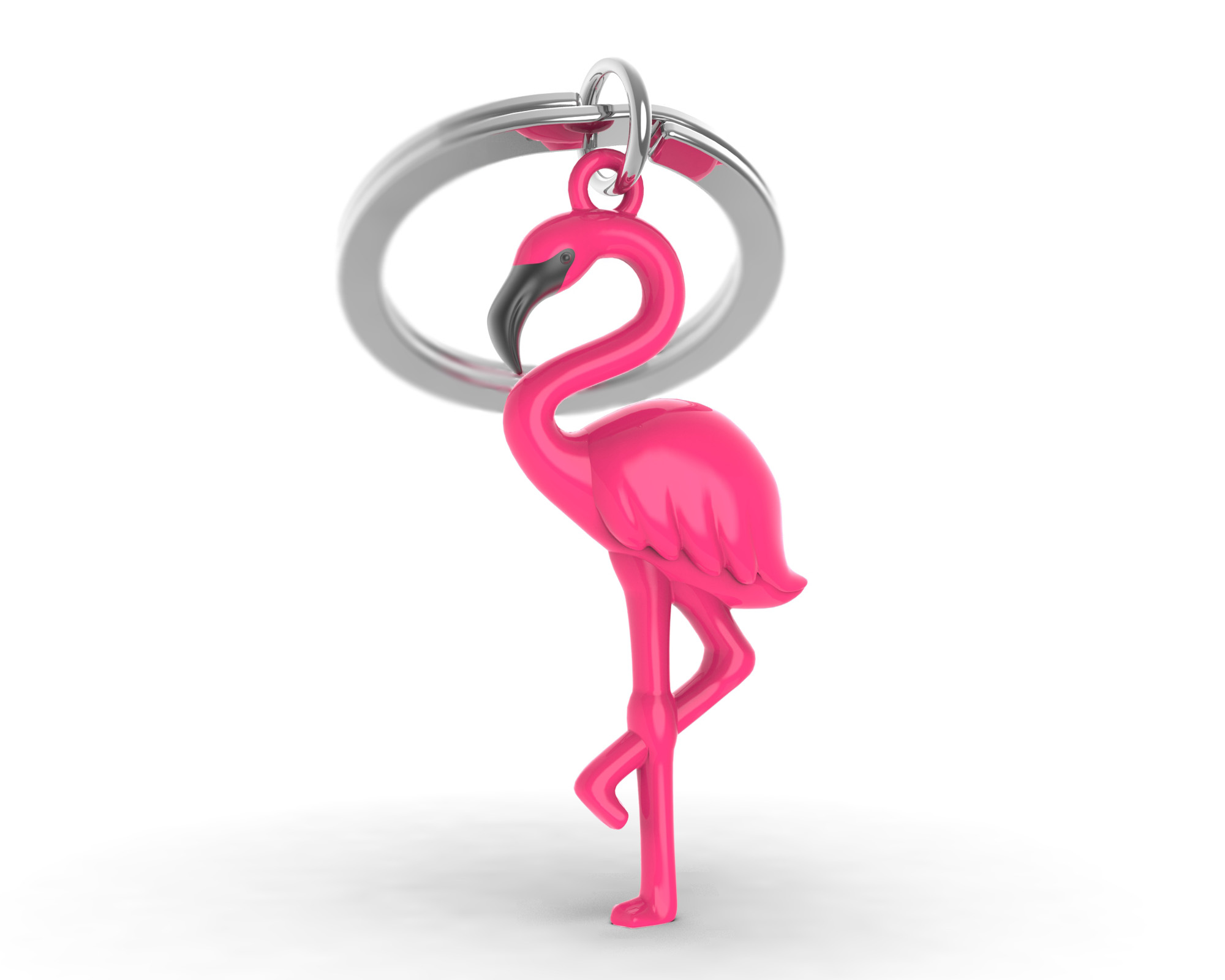 Pop Culture - Breloc flamingo, Metalmorphose
