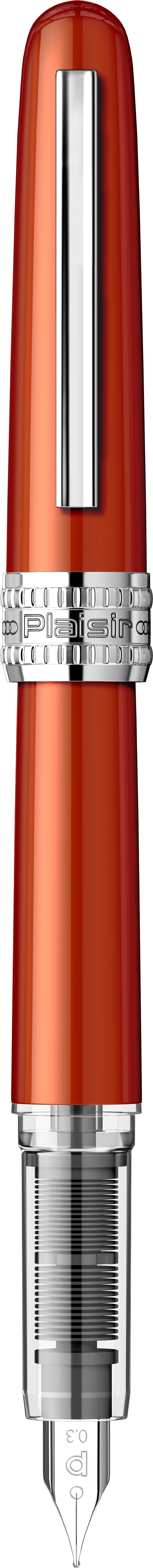 Instrumente de scris - Stilou Platinum Plaisir Nova Orange 0.3 F