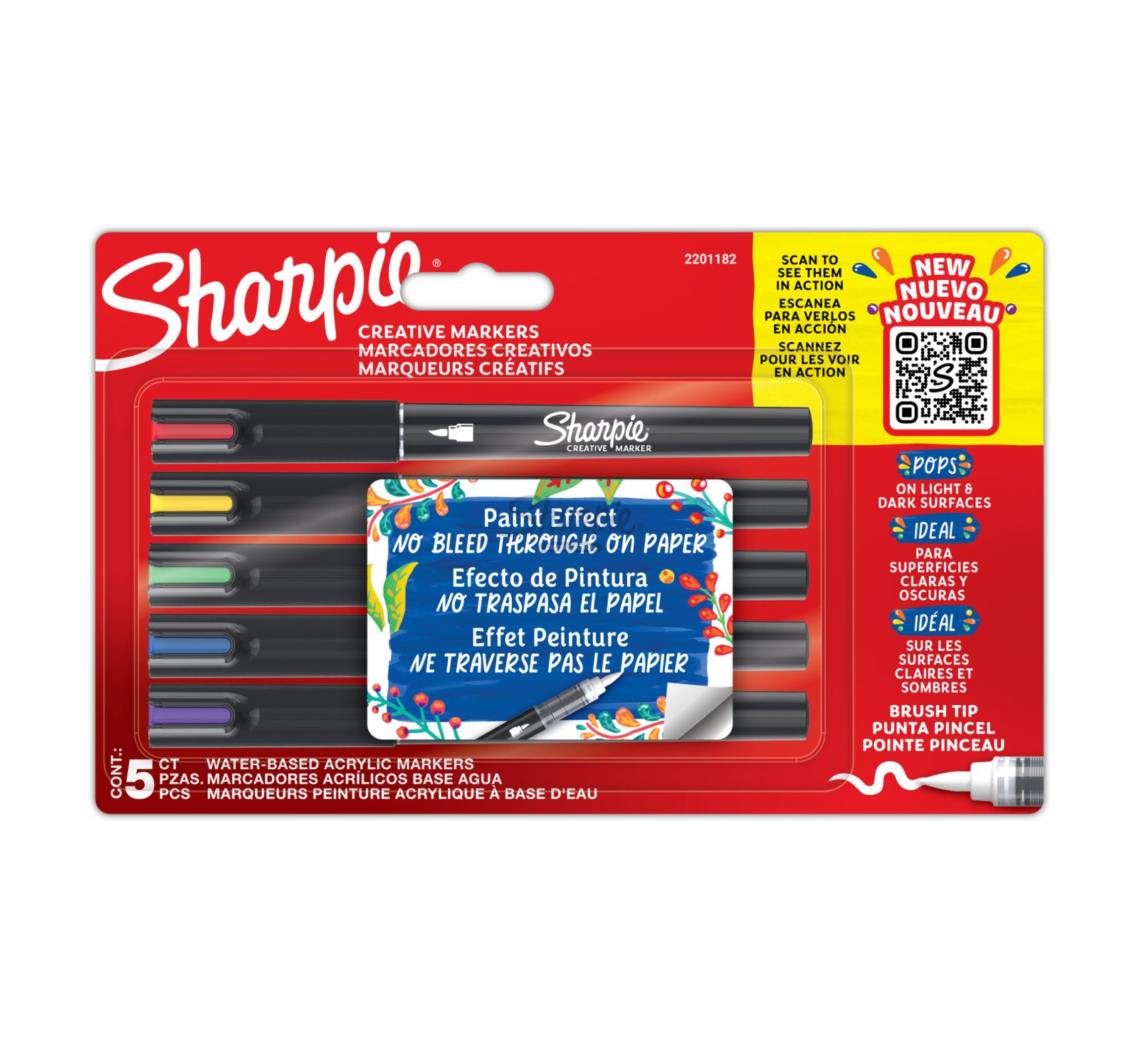 Rechizite, Creativitate, Hobby - Set 5 Creative Marker - vf pensula