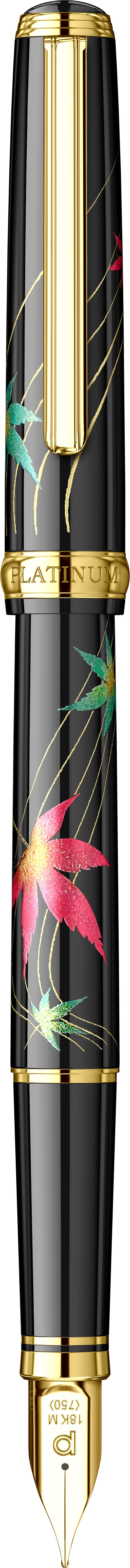 Rechizite, Creativitate, Hobby - Stilou Kanazawa Gold Leaf Changing Autumn Leaves GT 0.5 M Nib