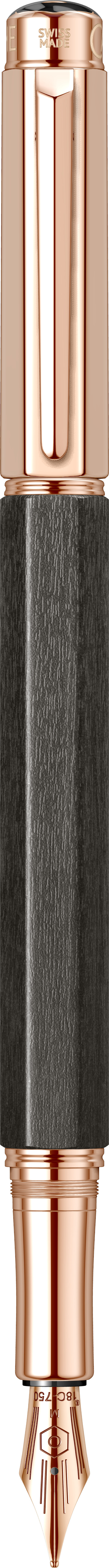 Rechizite, Creativitate, Hobby - Stilou Ebony Wood PGT cu penita aur 18K