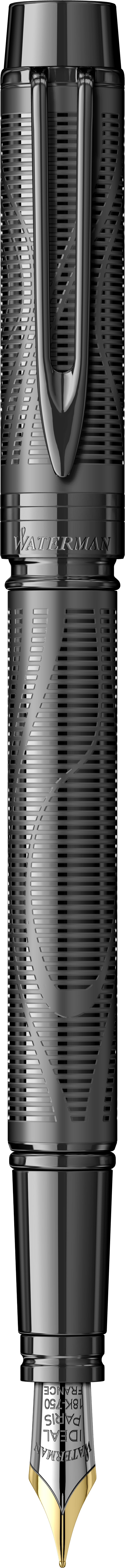 Instrumente de scris - LE Man 140 Black Wave RUT Stilou 18k