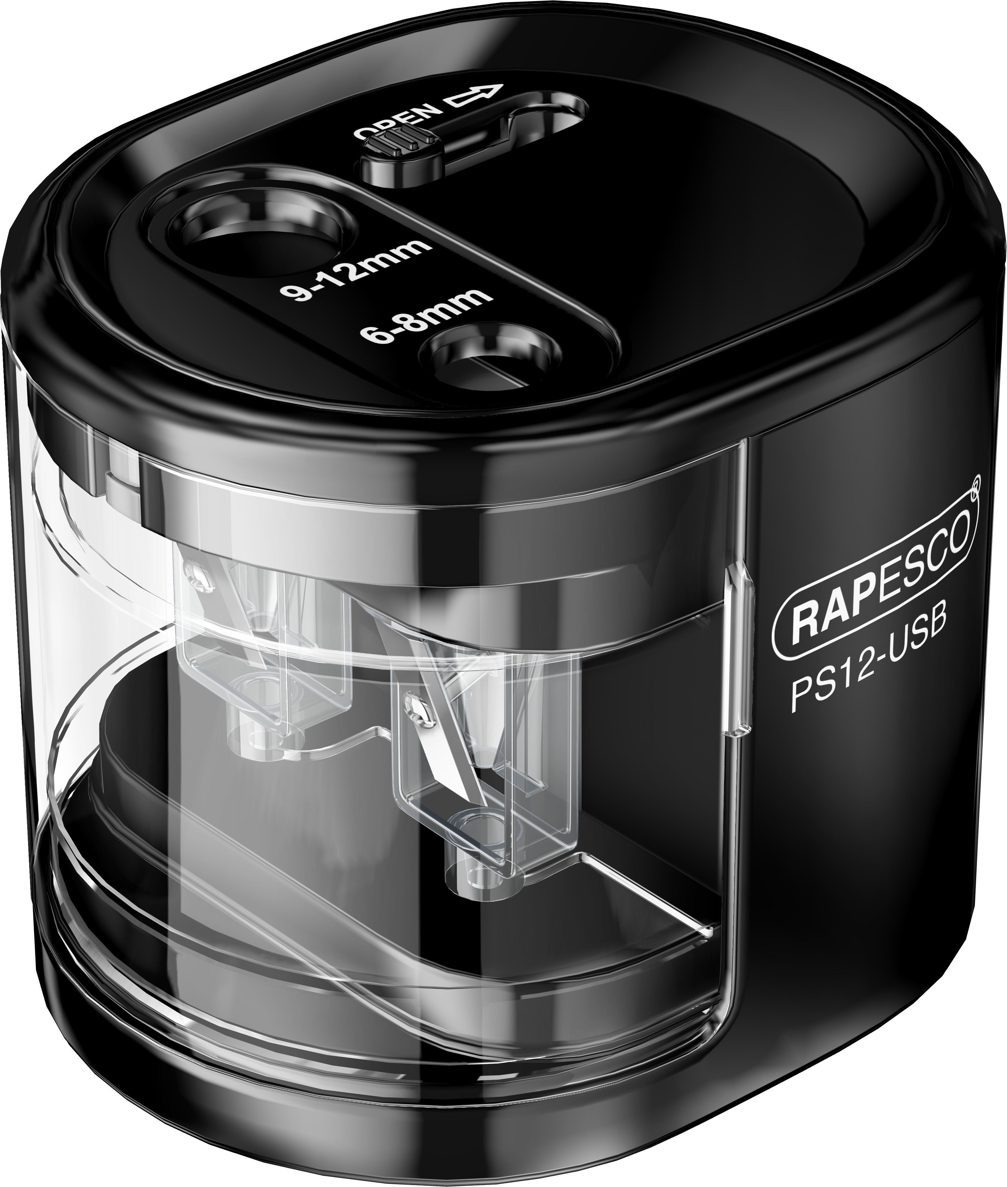 Rechizite, Creativitate, Hobby - Ascutitoare Electrica Dubla PS12-USB Black