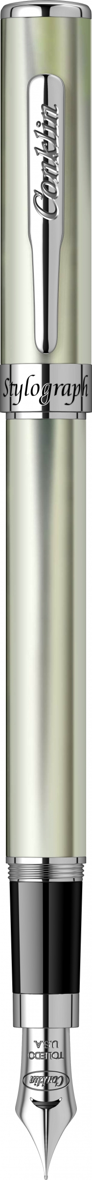Rechizite, Creativitate, Hobby - Stylograph Matte Finish Polar White Stilou