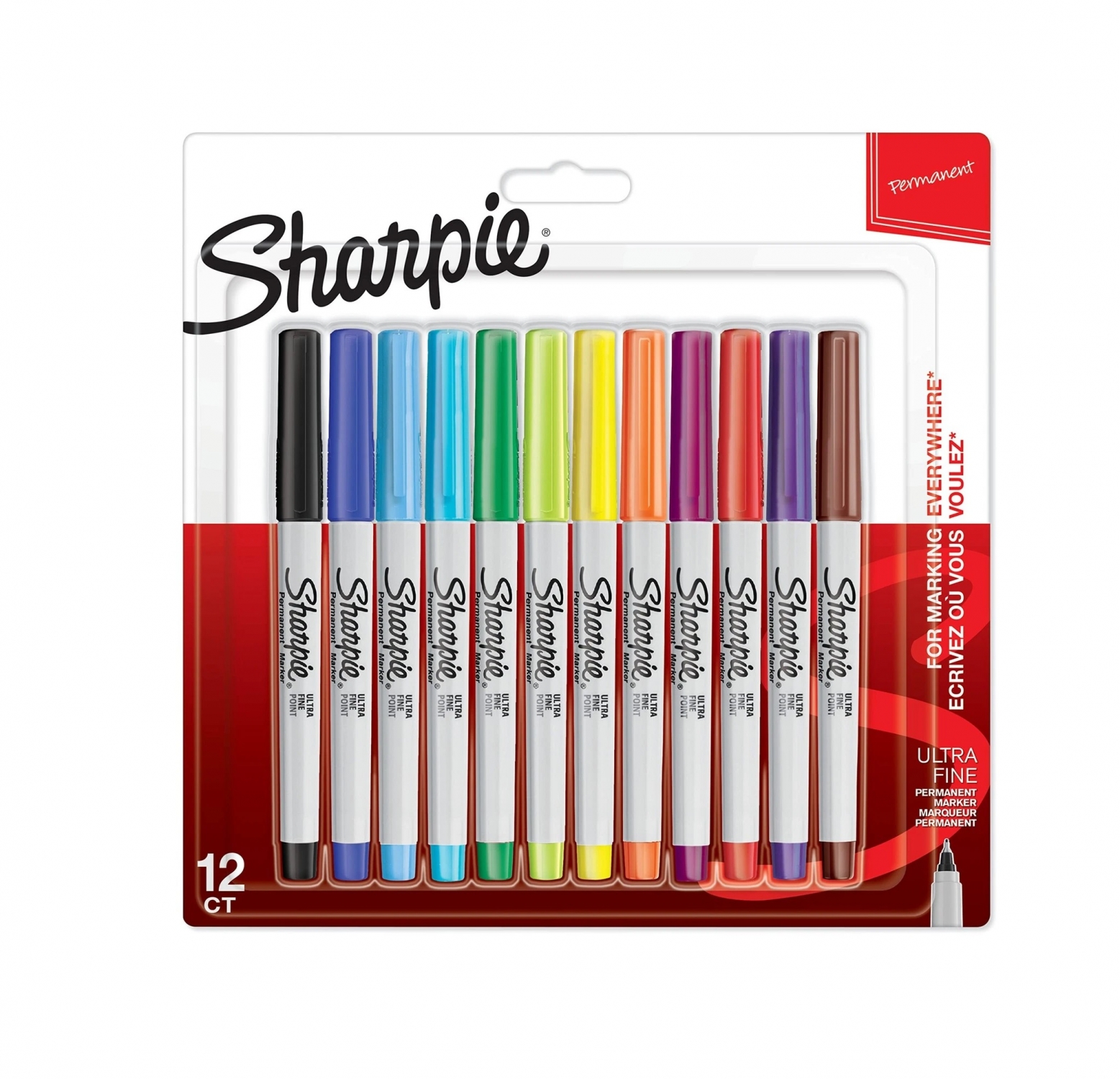 Rechizite, Creativitate, Hobby - Set 12 Sharpie ass UF 0.4mm